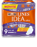 Pacchetto assorbenti LINES Idea
